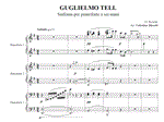 Guglielmo Tell G. Rossini per pianoforte a sei mani