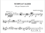 Tempo di Valzer per clarinetto