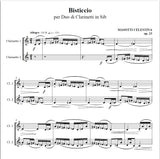 Bisticcio Duo Clarinetto in si b