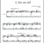 L'Arc en ciel per pianoforte