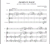 Palmina's Waltz per Quartetto