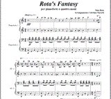 Rota's Fantasy pianoforte a quattro mani Mp3